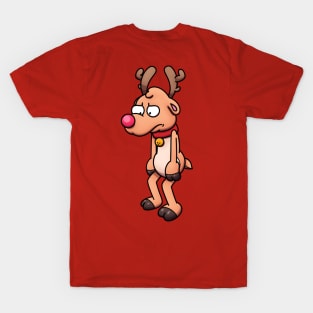 Sad Christmas Reindeer T-Shirt